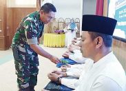 Pemko Dumai Menggelar Acara Tepuk Tepung Tawar Untuk Jemaah Calon Haji (JCH) Dumai di Gedung Serba Guna Sri Bunga Tanjung